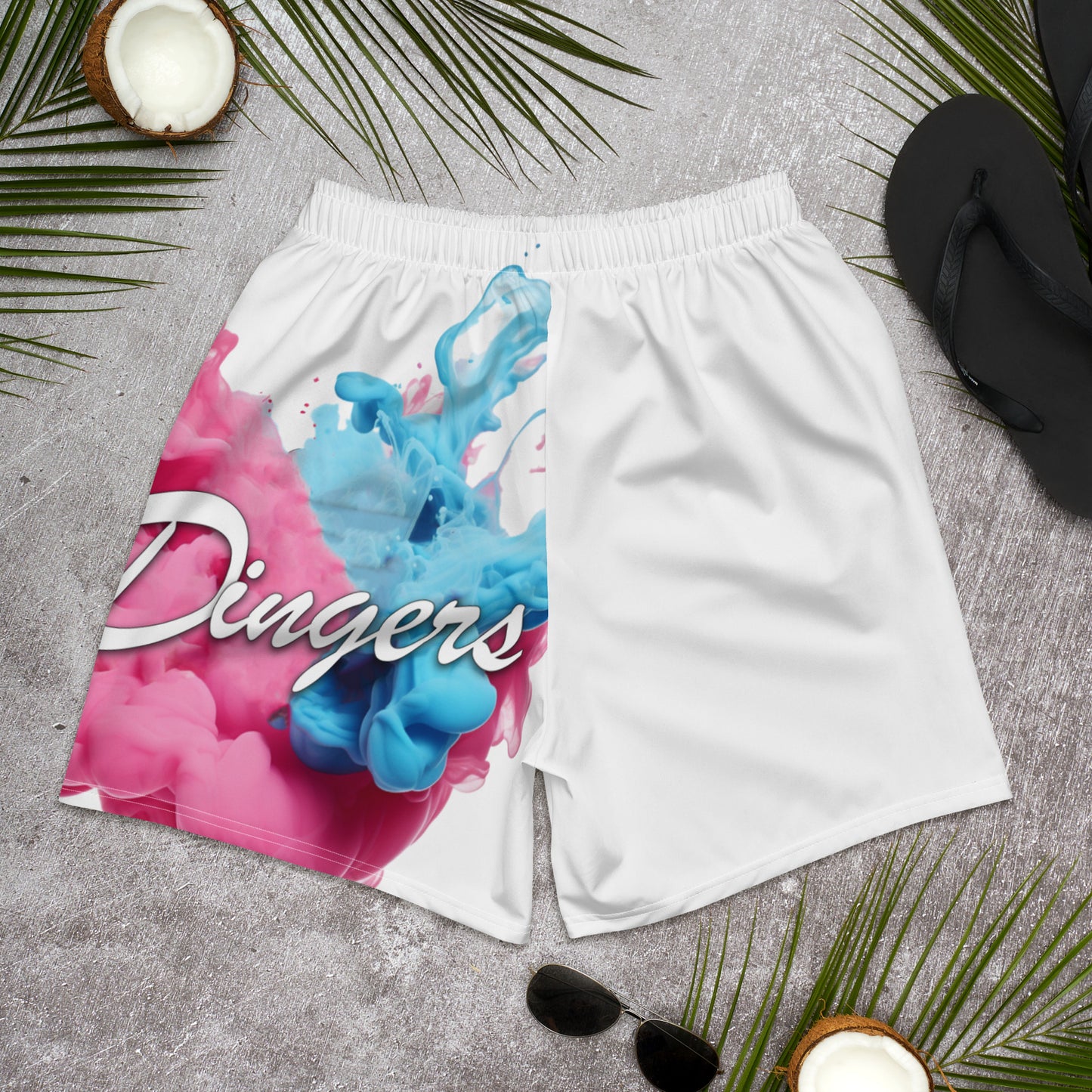 Dingers Smoke Baseball Mesh Adult Training Shorts