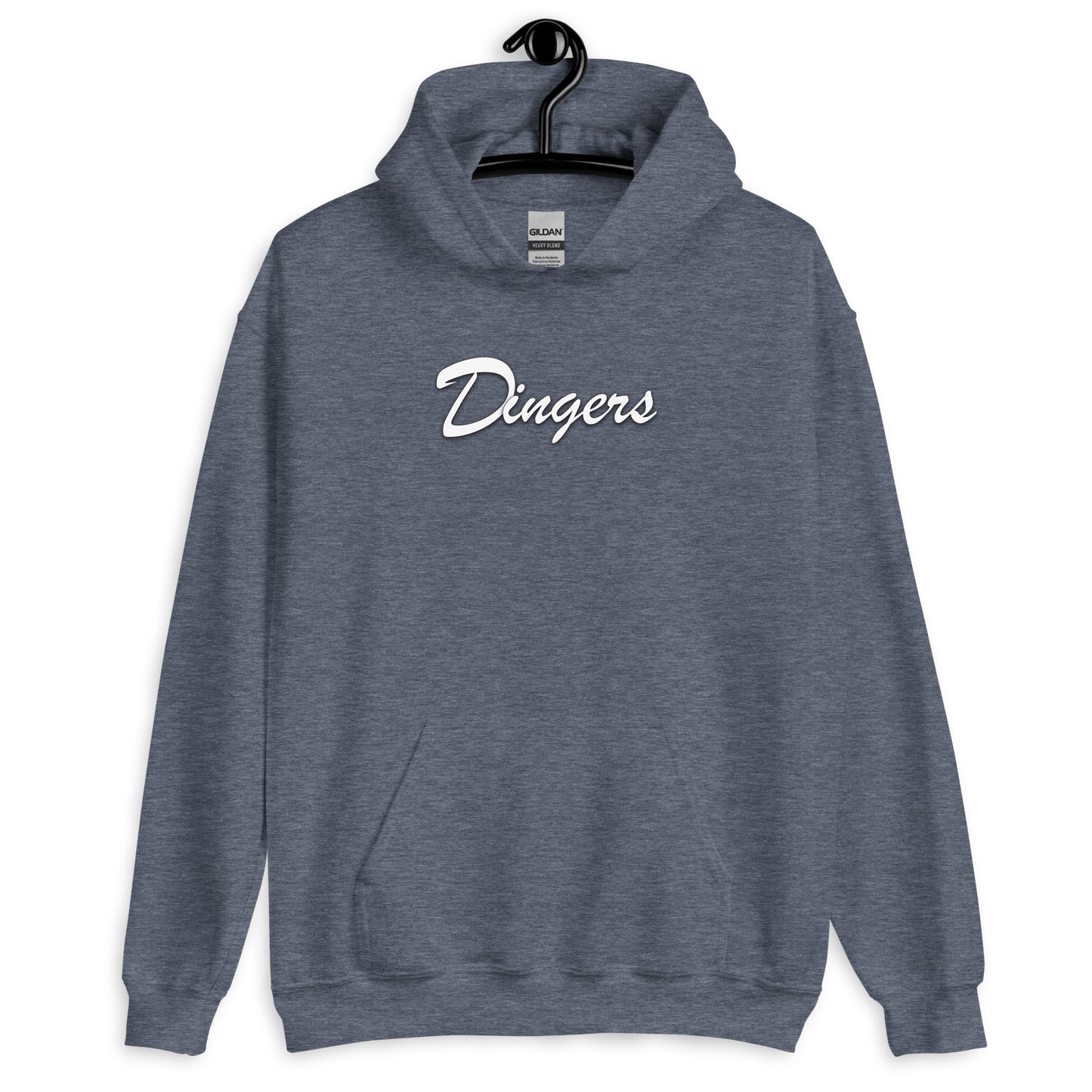 Dinger Dynasty 'Dingers' Adult Baseball Hoodie