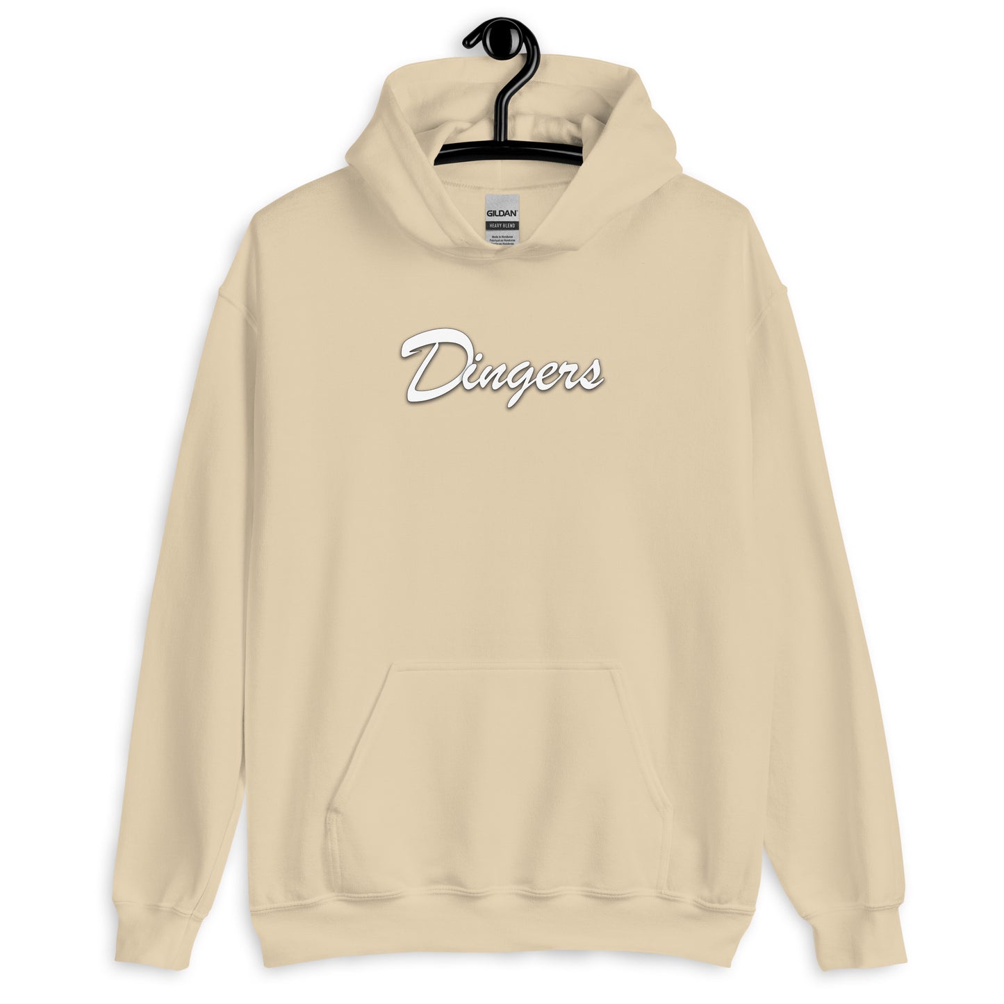Dinger Dynasty 'Dingers' Adult Baseball Hoodie