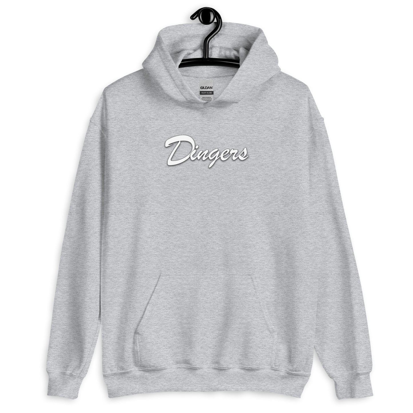 Dinger Dynasty 'Dingers' Adult Baseball Hoodie