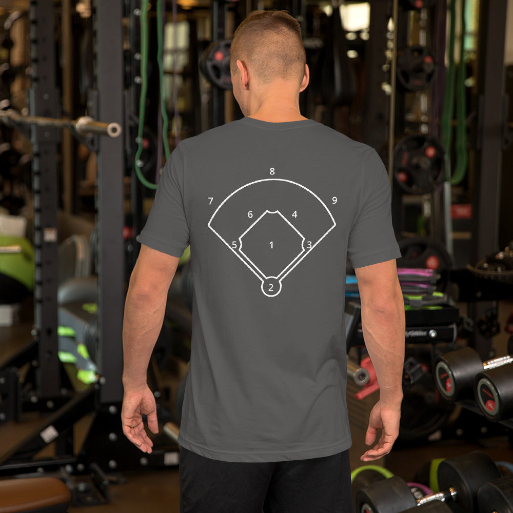 Dinger Dynasty 'It Takes All 9' Adult Baseball Shirt