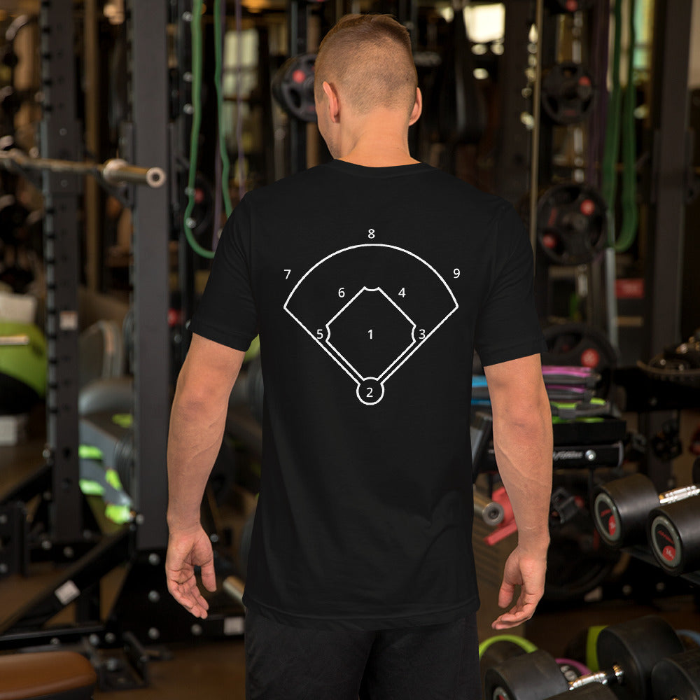 Dinger Dynasty 'It Takes All 9' Adult Baseball Shirt