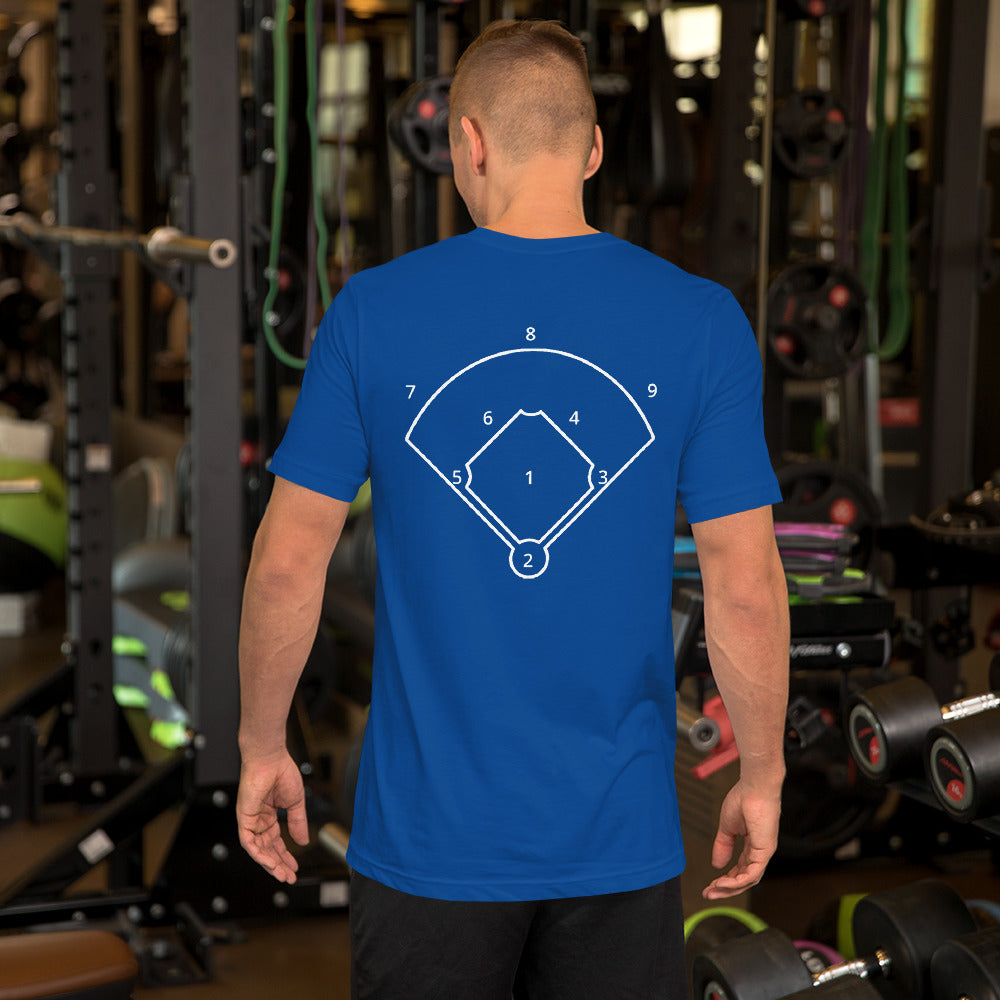 Dinger Dynasty 'It Takes All 9' Adult Baseball Shirt