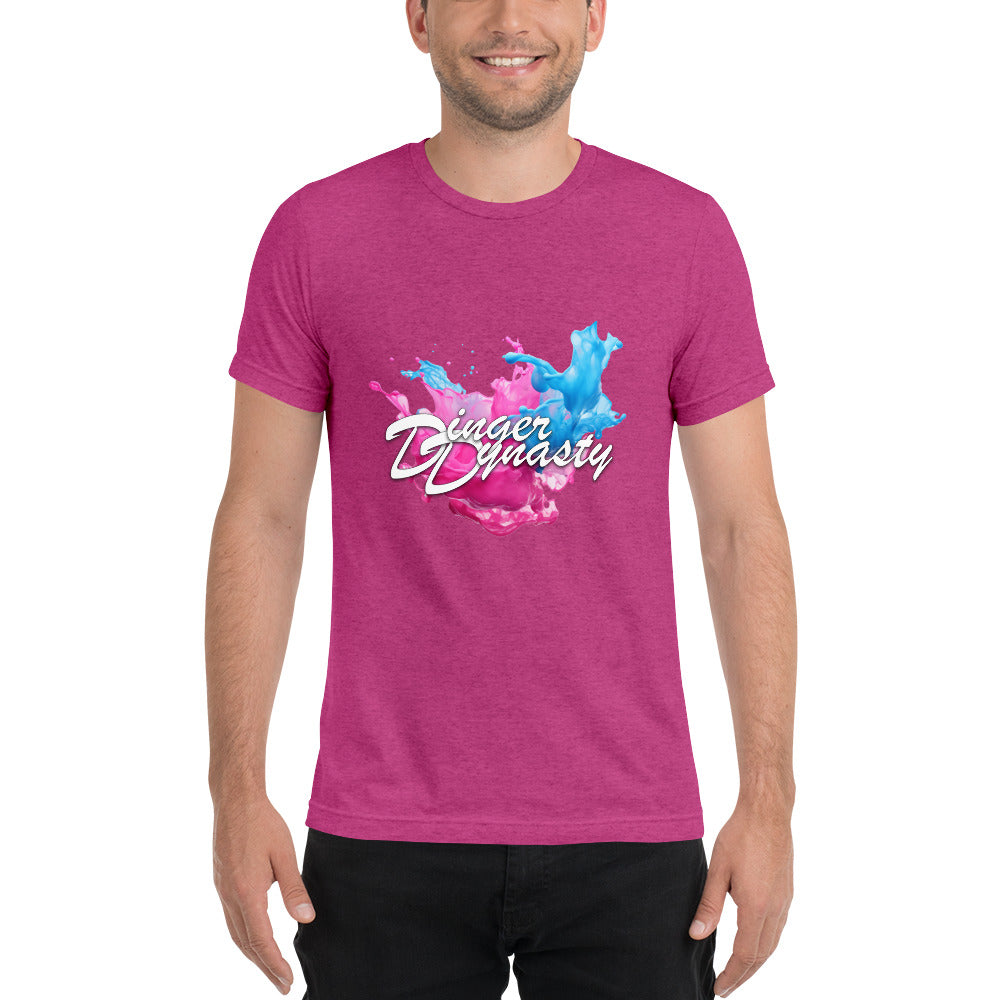 Dinger Dynasty Splash Adult Baseball Shirt