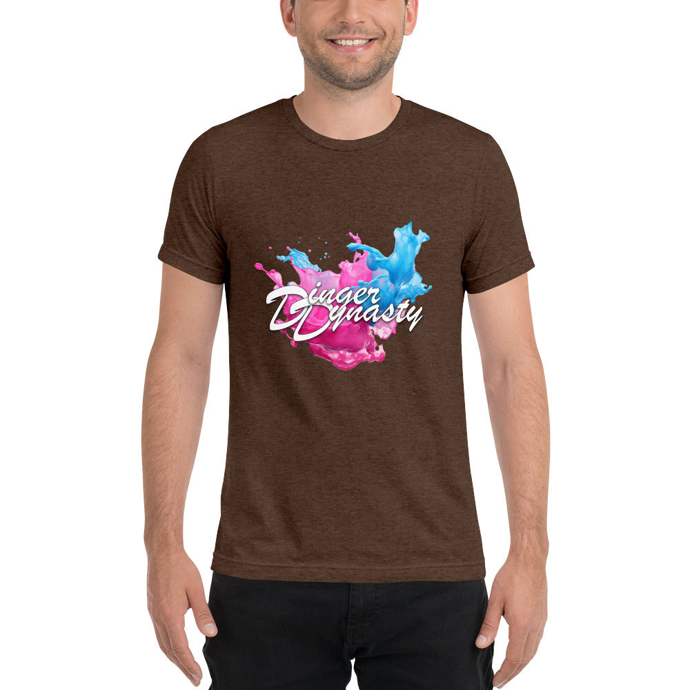 Dinger Dynasty Splash Adult Baseball Shirt