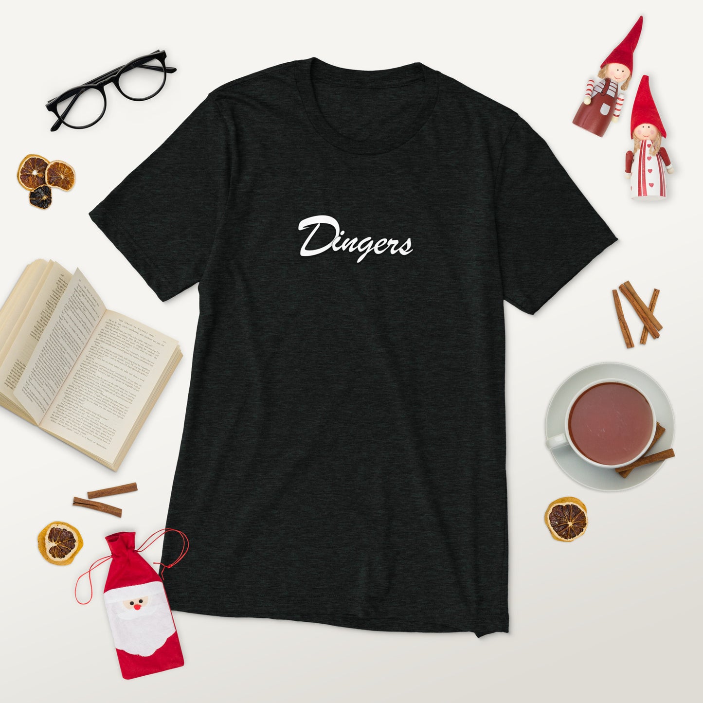 Dinger Dynasty 'Dingers' Adult Baseball T-Shirt