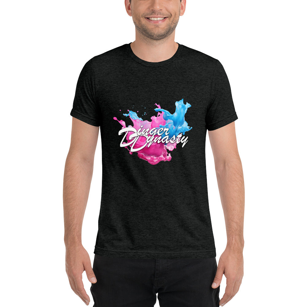 Dinger Dynasty Splash Adult Baseball Shirt