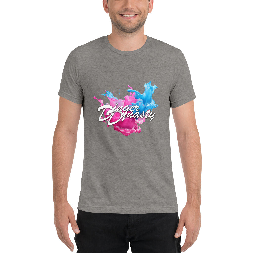 Dinger Dynasty Splash Adult Baseball Shirt
