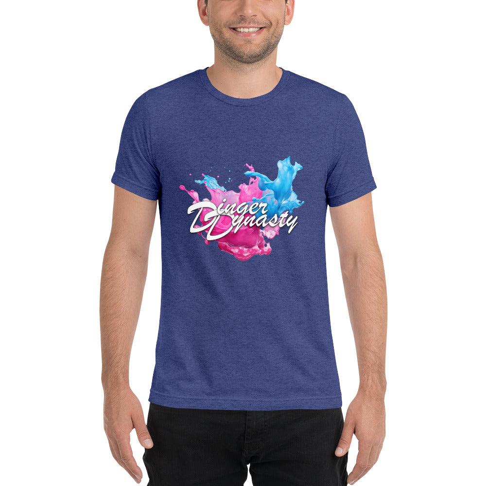 Dinger Dynasty Splash Adult Baseball Shirt