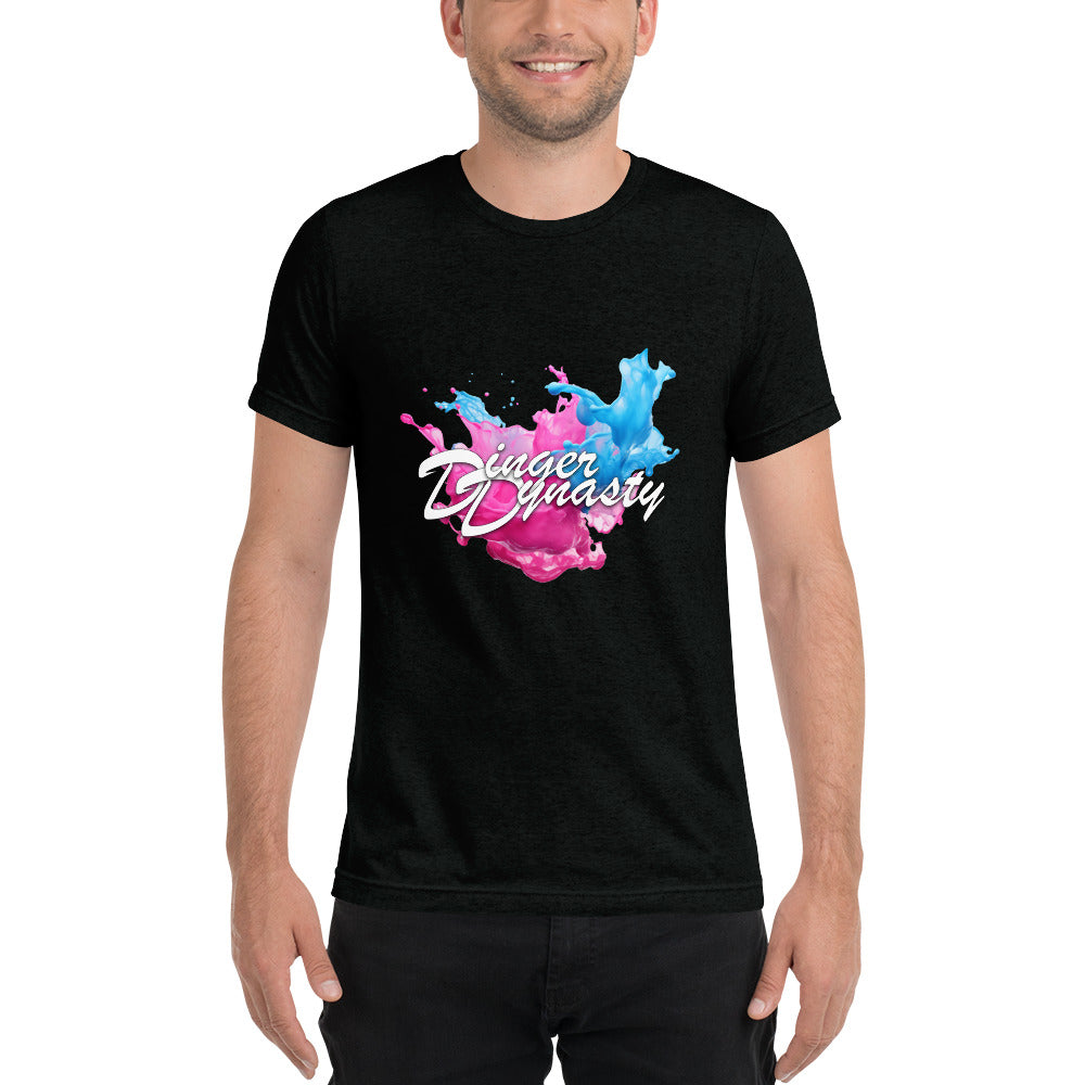 Dinger Dynasty Splash Adult Baseball Shirt