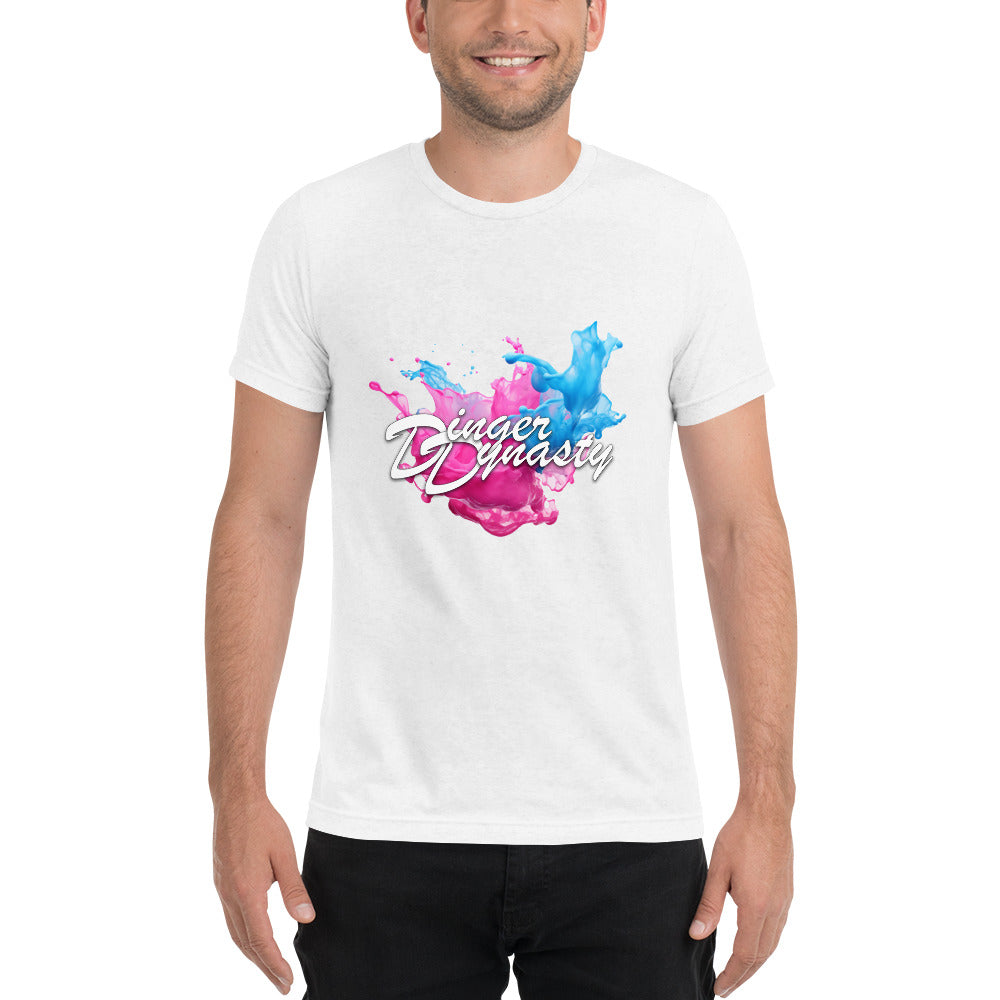 Dinger Dynasty Splash Adult Baseball Shirt