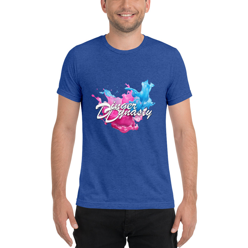 Dinger Dynasty Splash Adult Baseball Shirt