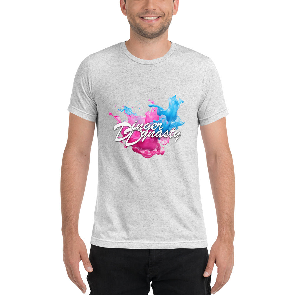 Dinger Dynasty Splash Adult Baseball Shirt