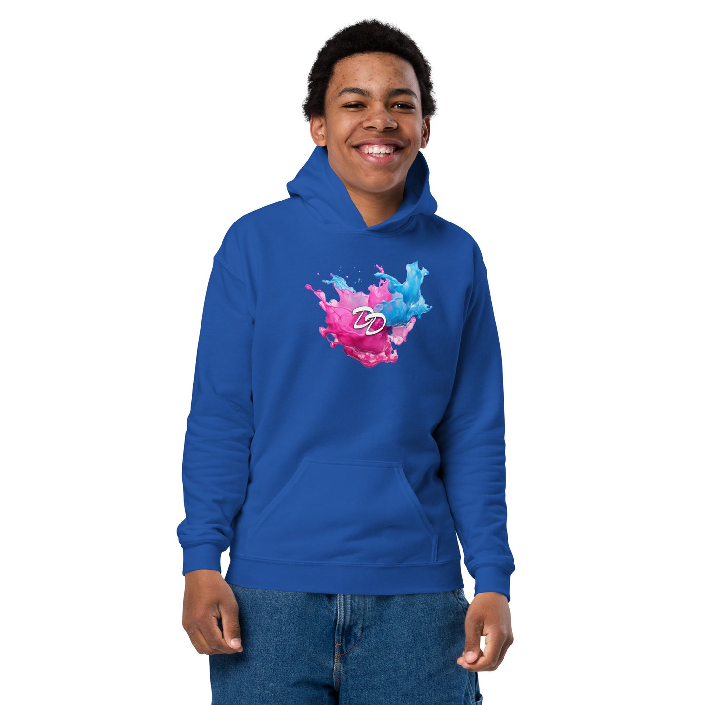 Dinger Dynasty DD Splash Youth Baseball Hoodie