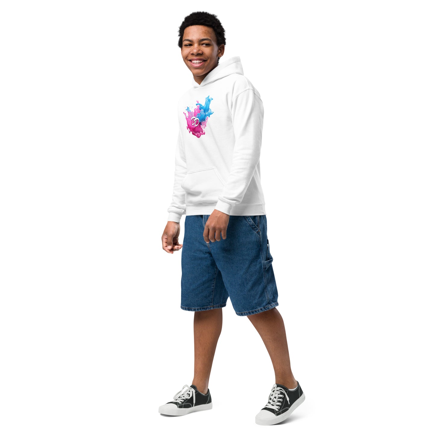 Dinger Dynasty DD Splash Youth Baseball Hoodie