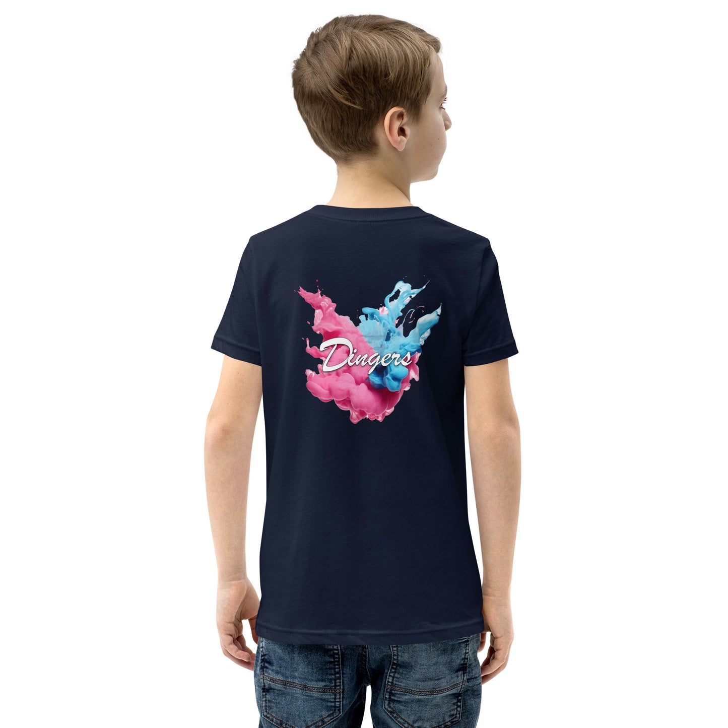 Dingers Smoke Youth Baseball Shirt
