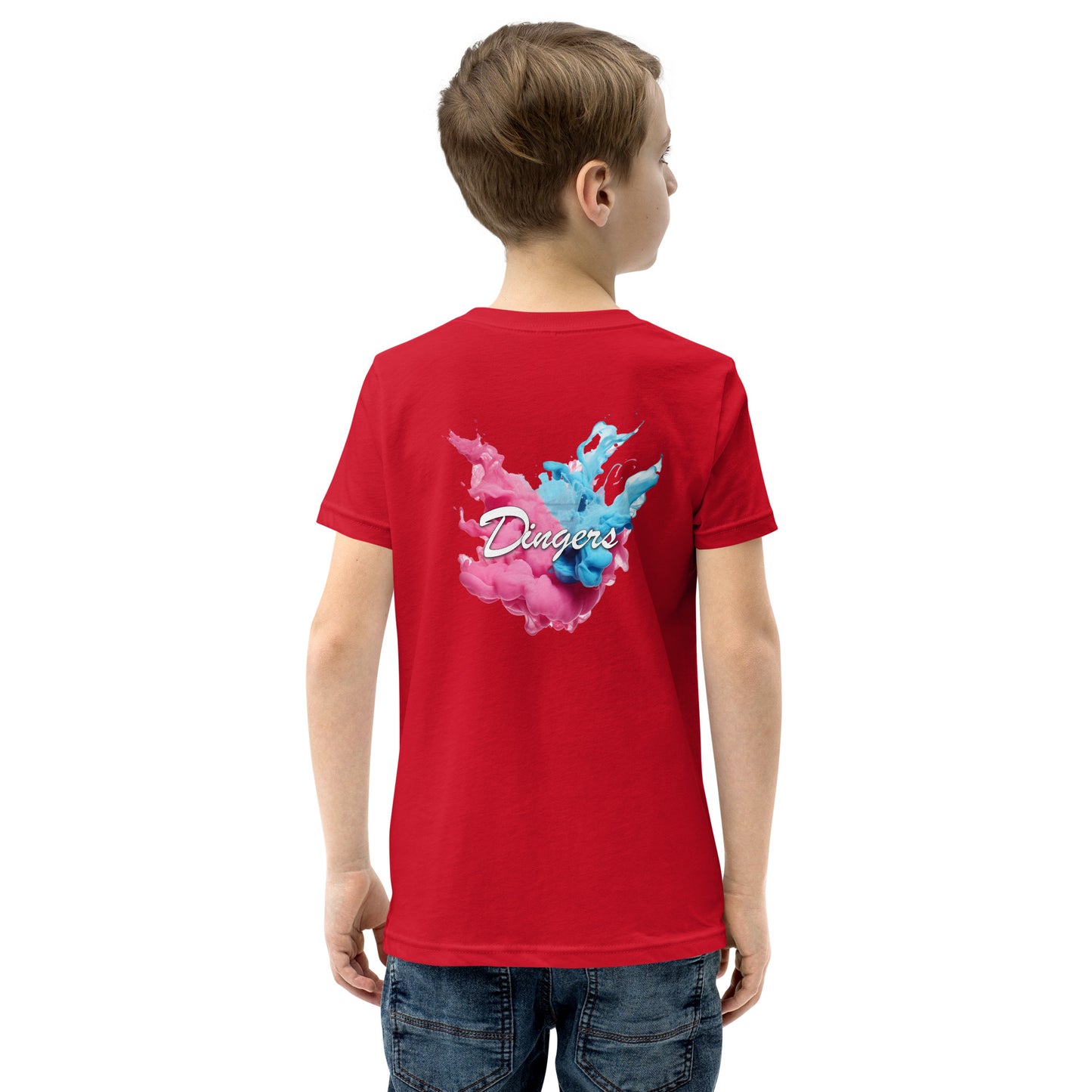 Dingers Smoke Youth Baseball Shirt