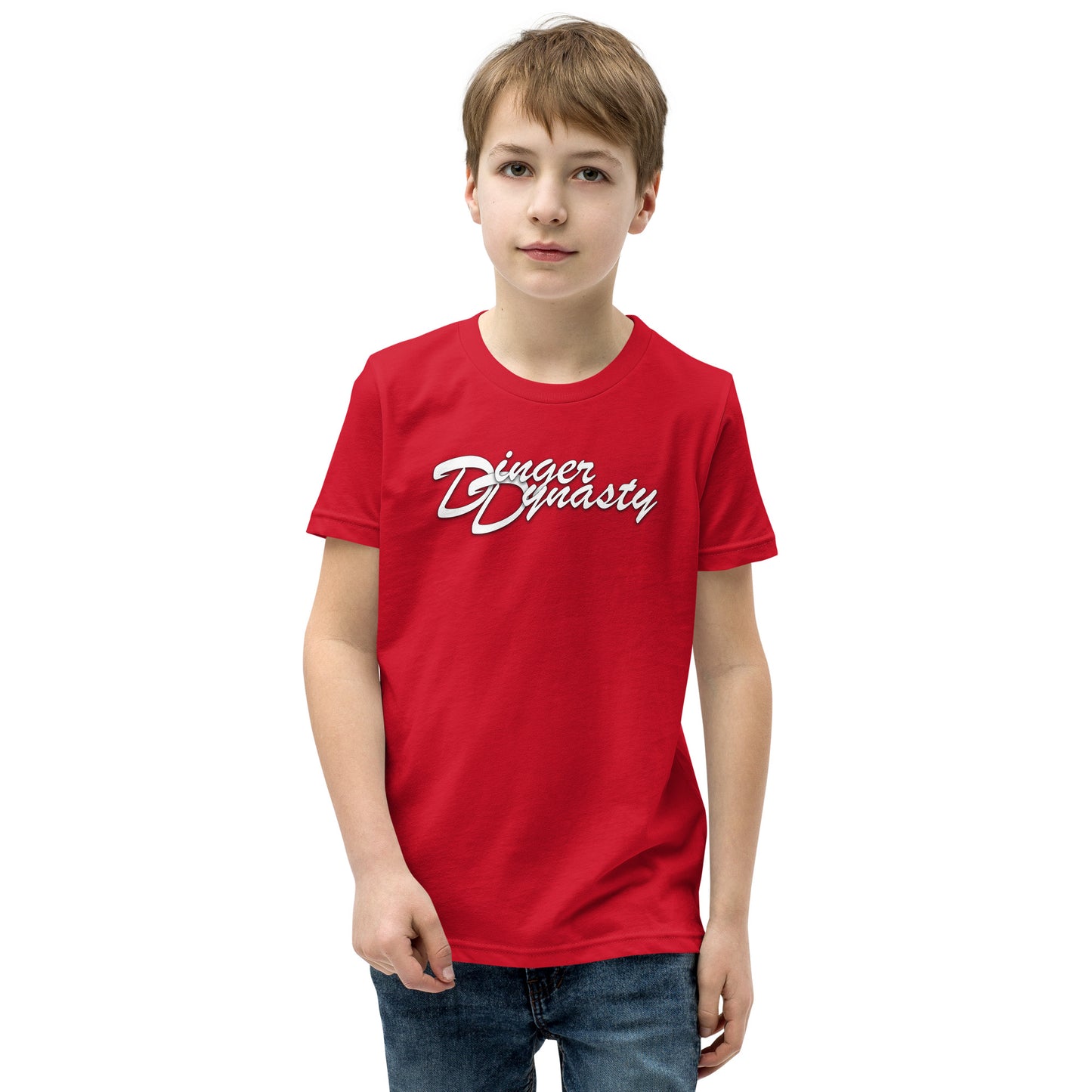 Dinger Dynasty Youth Baseball T-Shirt