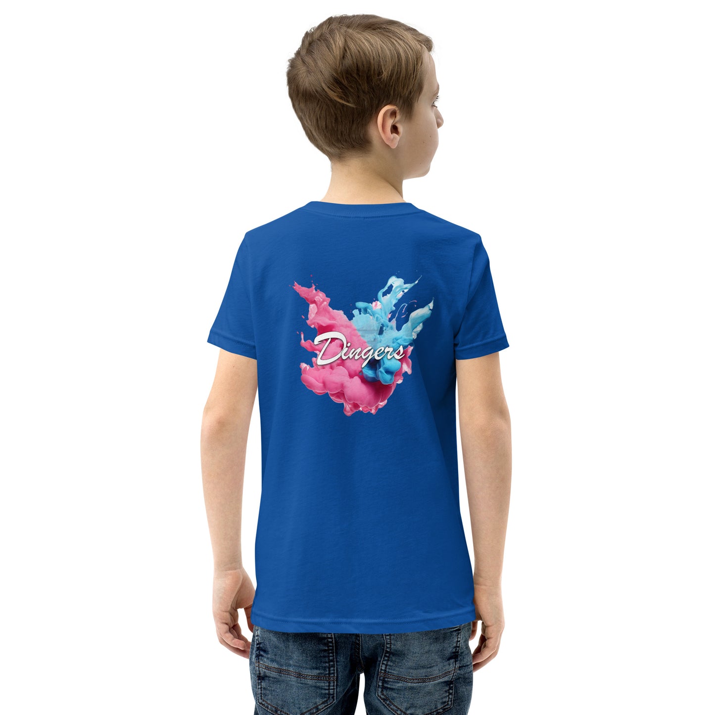 Dingers Smoke Youth Baseball Shirt