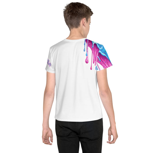 Dinger Dynasty Allover Ice Cream Stretchy Youth Training Shirt