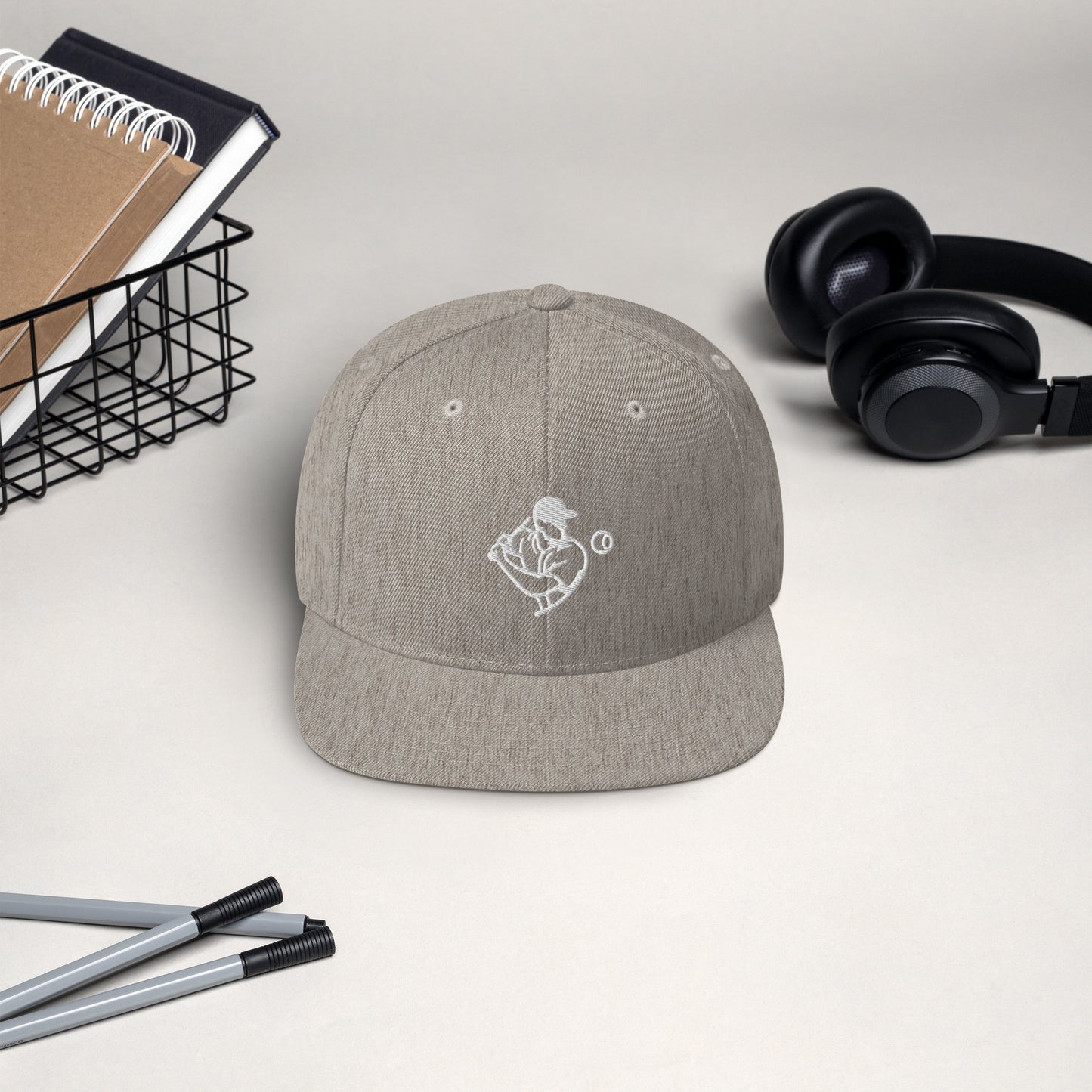 Dinger Dynasty Play Logo Baseball Hat