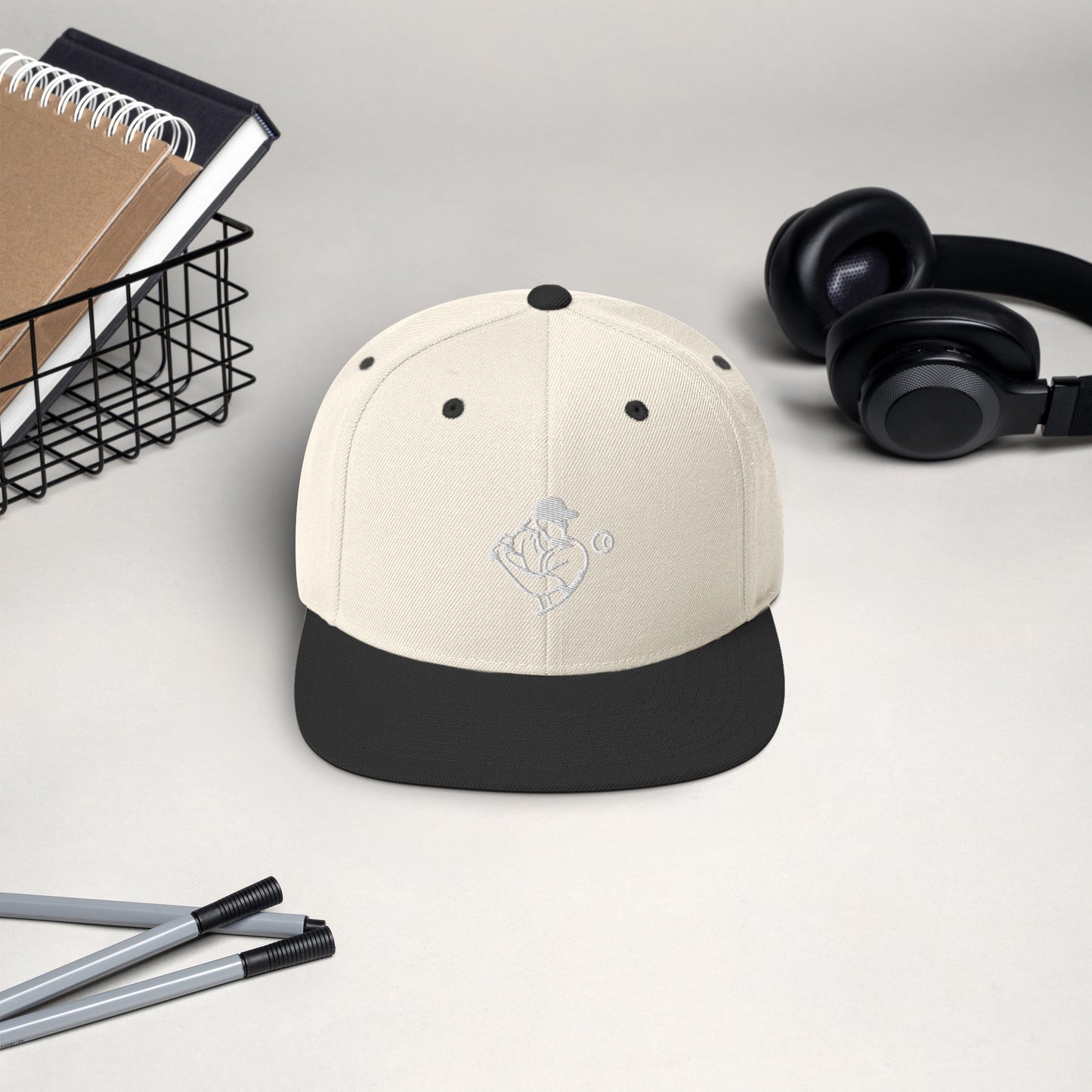 Dinger Dynasty Play Logo Baseball Hat