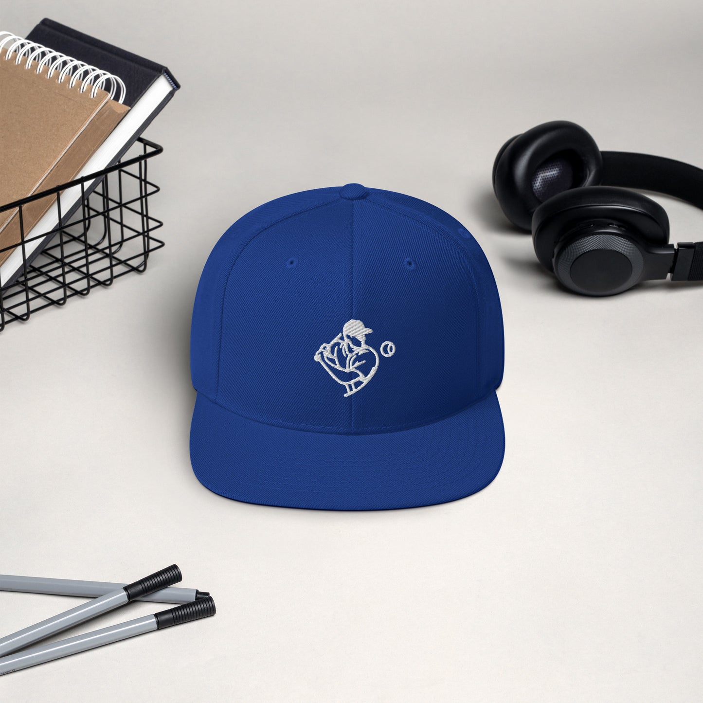 Dinger Dynasty Play Logo Baseball Hat