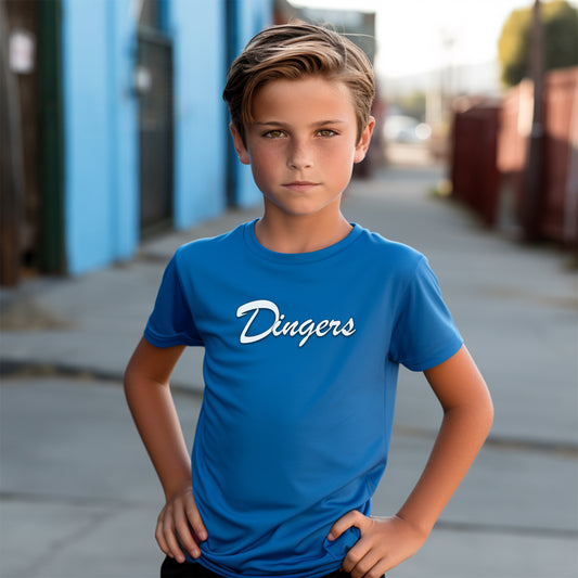 Dinger Dynasty 'Dingers' Youth Baseball T-Shirt