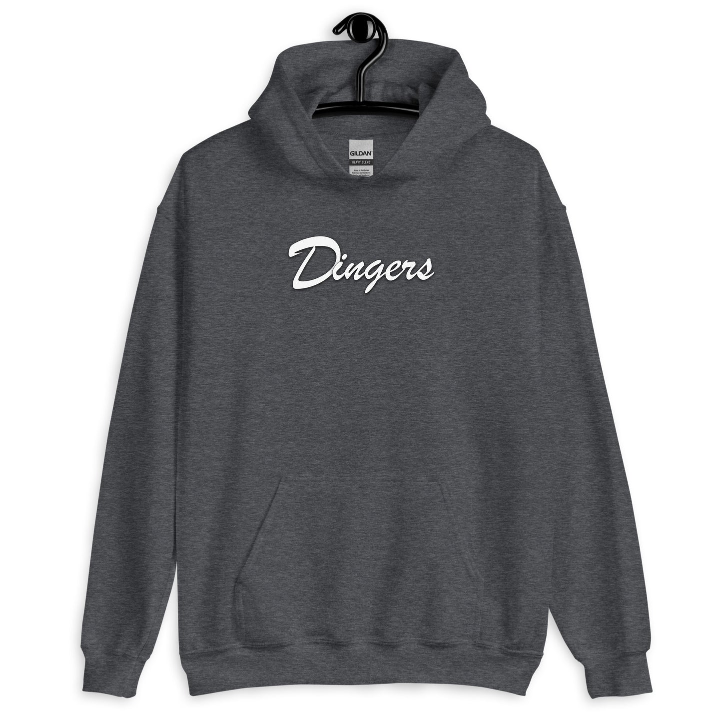 Dinger Dynasty 'Dingers' Adult Baseball Hoodie