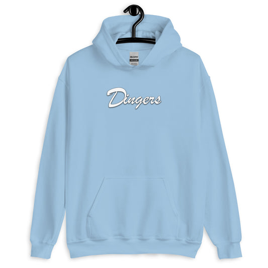 Dinger Dynasty 'Dingers' Adult Baseball Hoodie