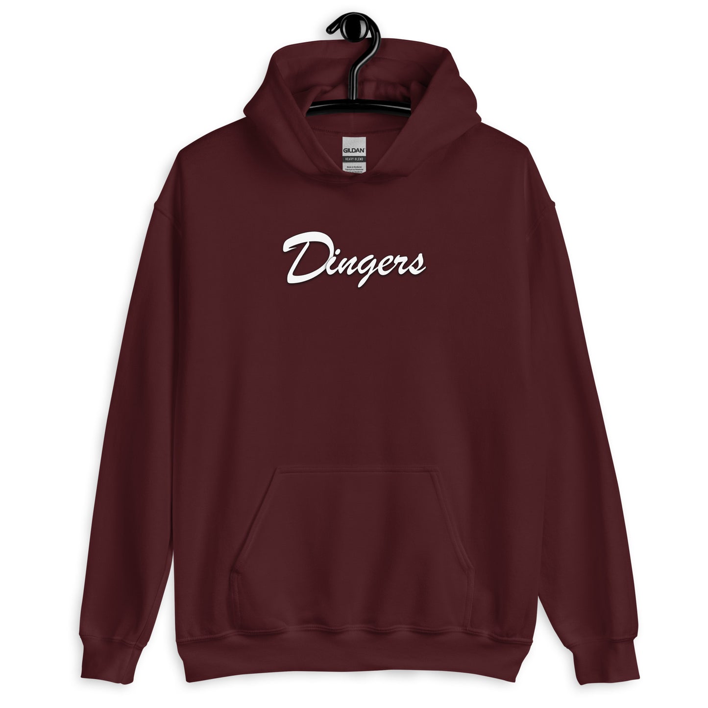 Dinger Dynasty 'Dingers' Adult Baseball Hoodie