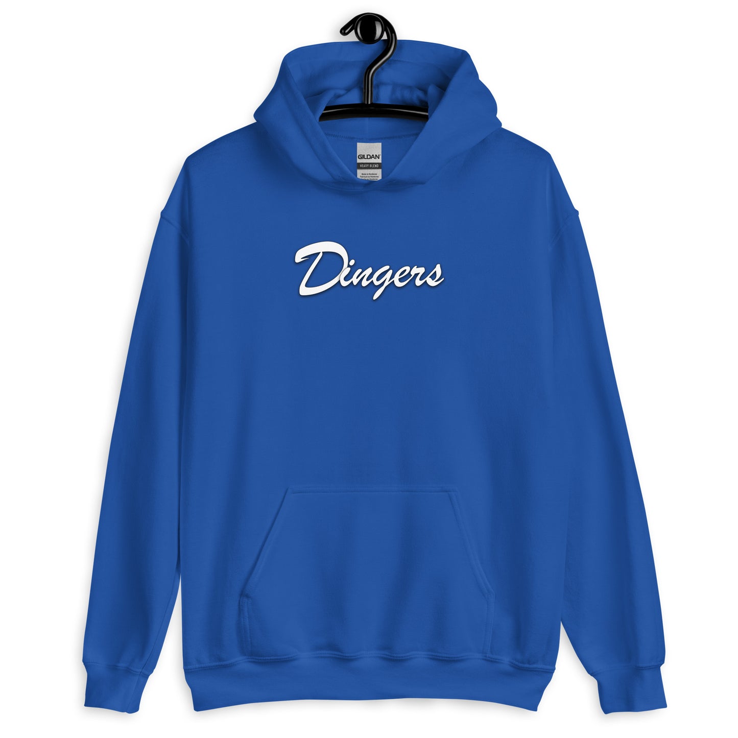 Dinger Dynasty 'Dingers' Adult Baseball Hoodie