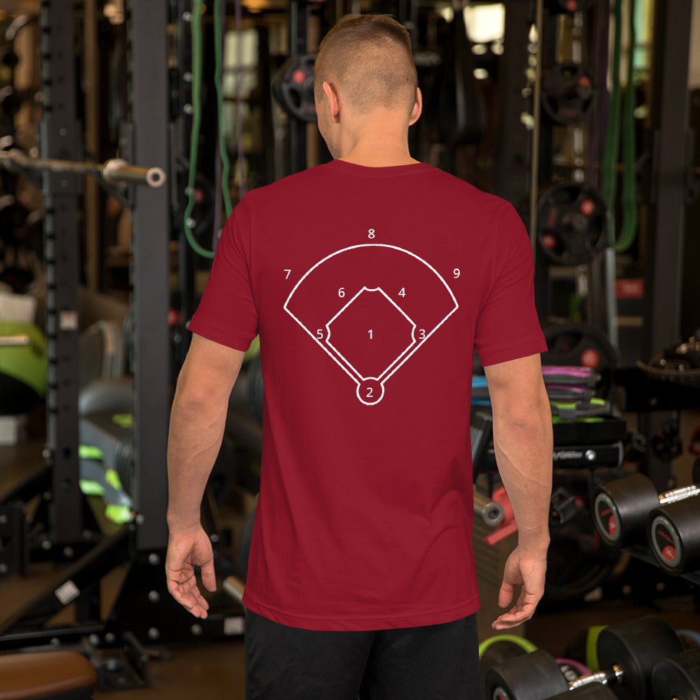 Dinger Dynasty 'It Takes All 9' Adult Baseball Shirt