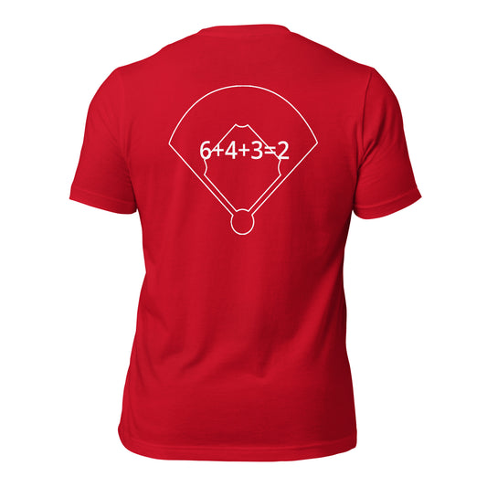 Dinger Dynasty 6,4,3 = 2 Adult Baseball Shirt