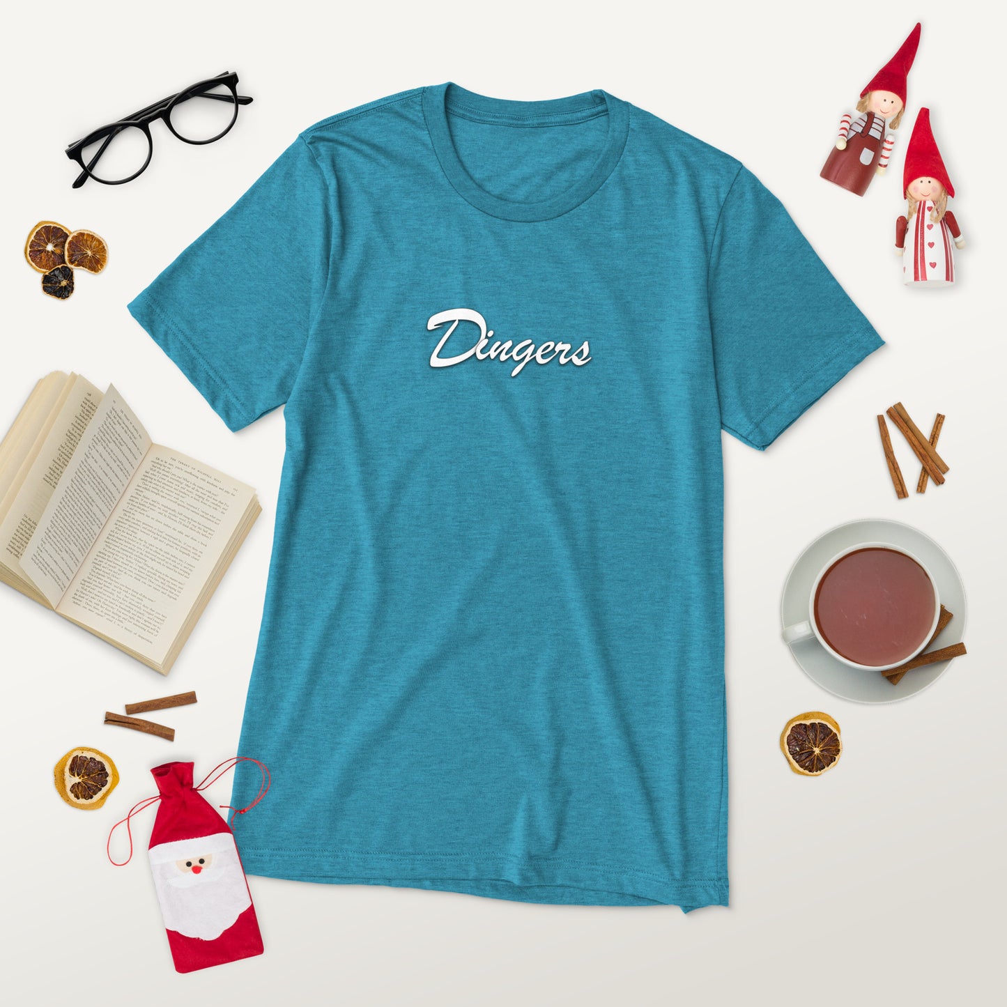 Dinger Dynasty 'Dingers' Adult Baseball T-Shirt