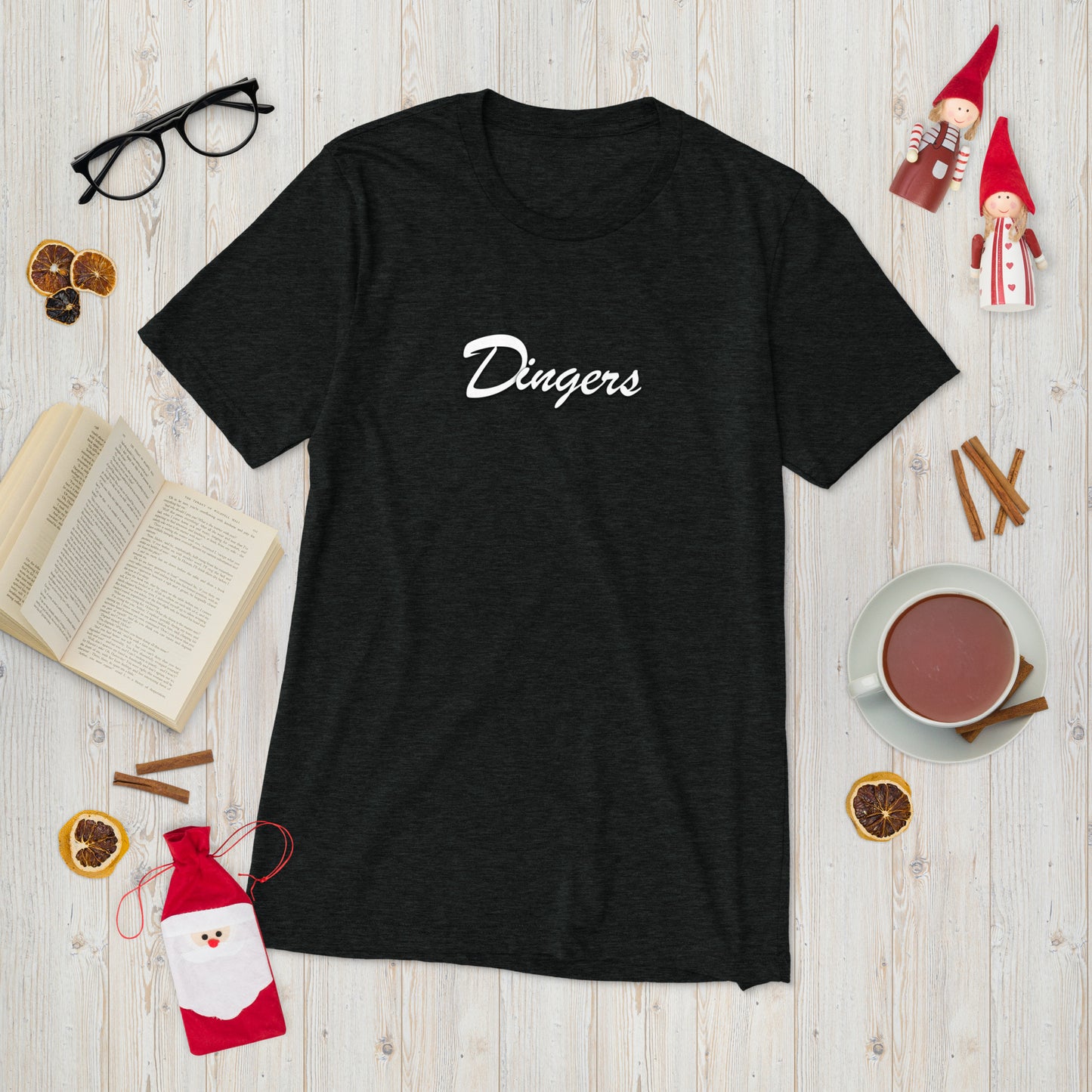 Dinger Dynasty 'Dingers' Adult Baseball T-Shirt