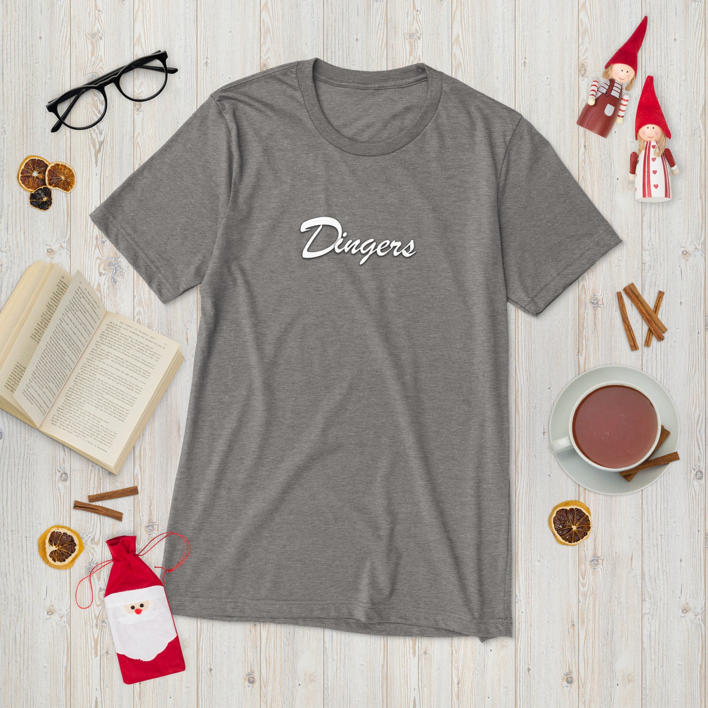 Dinger Dynasty 'Dingers' Adult Baseball T-Shirt