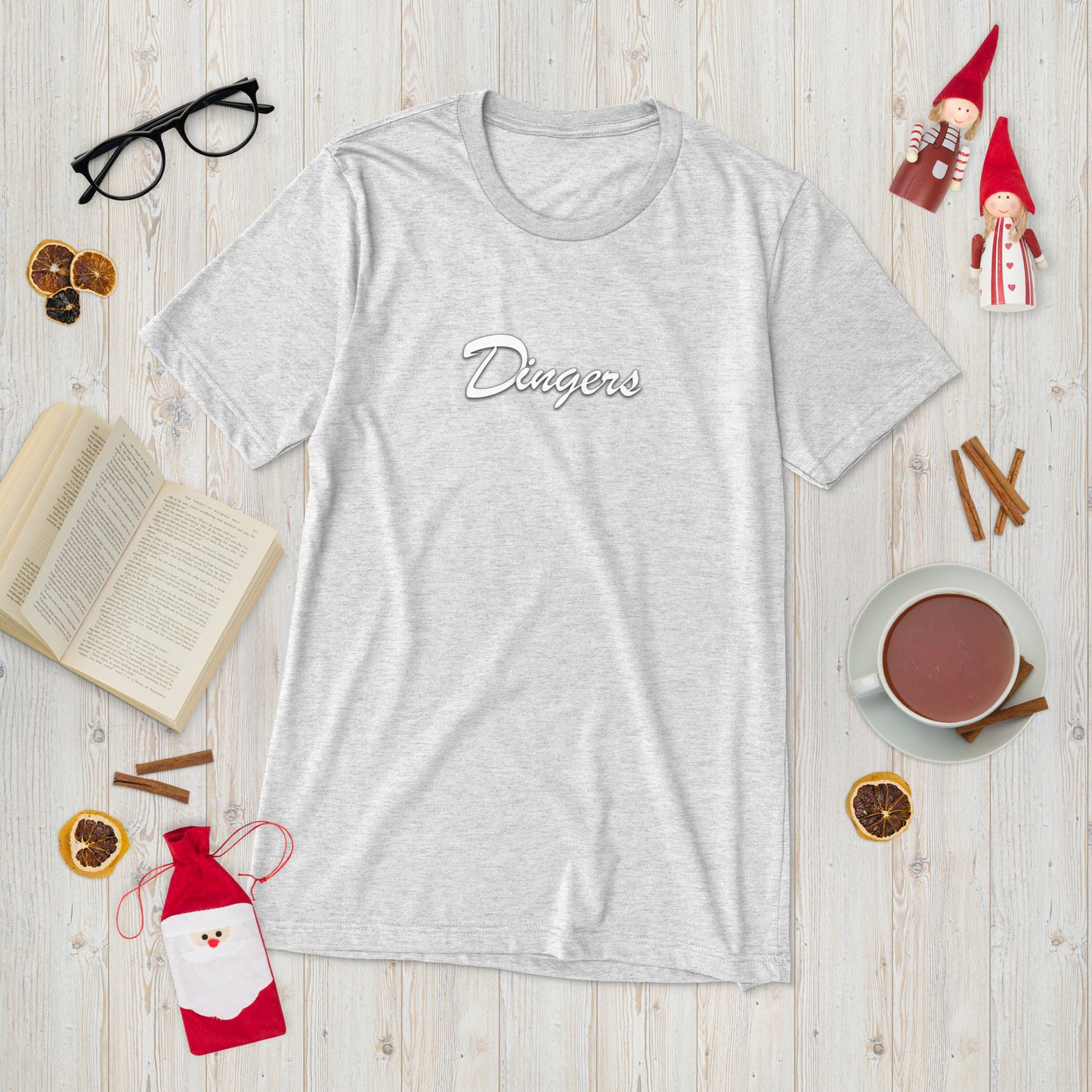 Dinger Dynasty 'Dingers' Adult Baseball T-Shirt