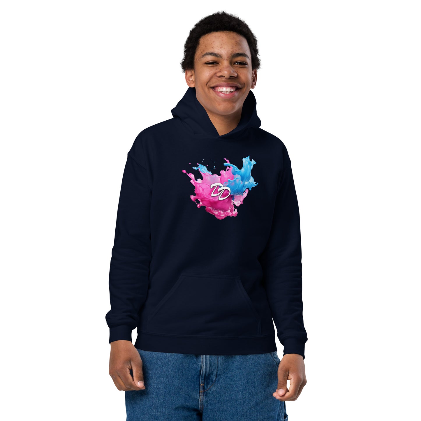 Dinger Dynasty DD Splash Youth Baseball Hoodie