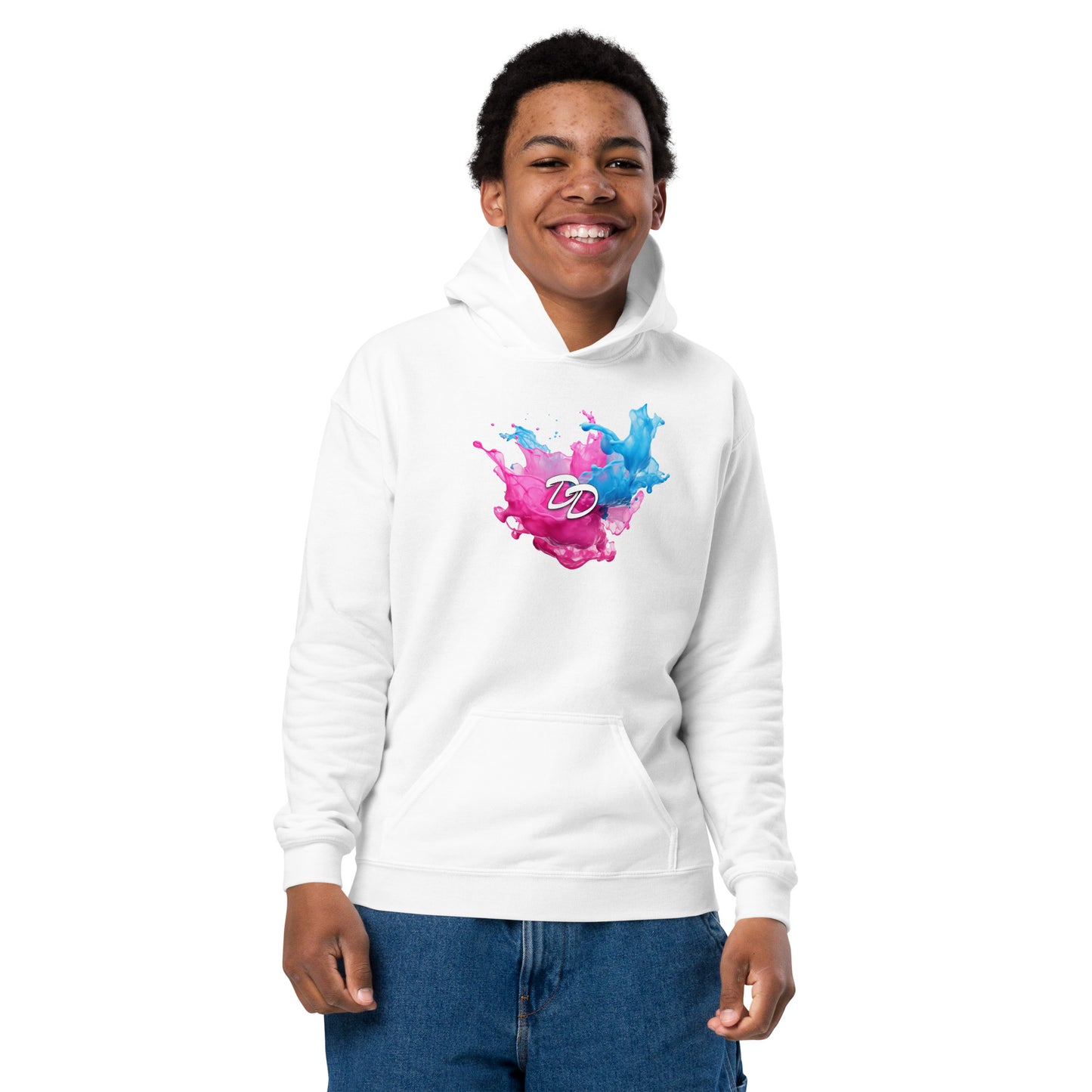 Dinger Dynasty DD Splash Youth Baseball Hoodie